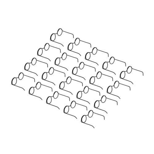 VANZACK 20 Stück Kleiner Puppenbrille aus Metall für Puppen Dekorative Sonnenbrille für Bastelarbeiten Puppenhaus Zubehör Miniatur Brillen für Kinder Spielzeug Brille VANZACK 20 Stück Kleiner Puppenbrille aus Metall für Puppen Dekorative Sonnenbrille für Bastelarbeiten Puppenhaus Zubehör Miniatur Brillen für Kinder Spielzeug Brille von VANZACK