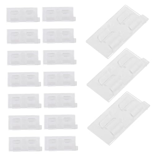 VANZACK 20 Stück Lichterkettenhaken Für Den Außenbereich Kabel Organizer Draht Wandclips Drahtclips Für Kabel Selbstklebende Drahtclips Durchsichtige Kabelclips VANZACK 20 Stück Lichterkettenhaken Für Den Außenbereich Kabel Organizer Draht Wandclips Drahtclips Für Kabel Selbstklebende Drahtclips Durchsichtige Kabelclips von VANZACK
