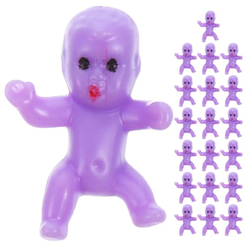 VANZACK 20 Stück Miniatur Babyfiguren aus Kunststoff Niedliche Mini Puppen für Babypartys Dekoration und DIY Projekte als Füllung für Partytüten oder VANZACK 20 Stück Miniatur Babyfiguren aus Kunststoff Niedliche Mini Puppen für Babypartys Dekoration und DIY Projekte als Füllung für Partytüten oder von VANZACK