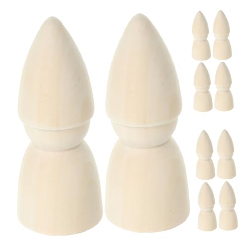 VANZACK 20 Stück Teiliges Kleine Unbemalte Holzfiguren zum Bemalen Kindersichere DIY Holz Peg Dolls aus Glattem Naturholz für Kreative Bastelprojekte und Familienaktivitäten VANZACK 20 Stück Teiliges Kleine Unbemalte Holzfiguren zum Bemalen Kindersichere DIY Holz Peg Dolls aus Glattem Naturholz für Kreative Bastelprojekte und Familienaktivitäten von VANZACK