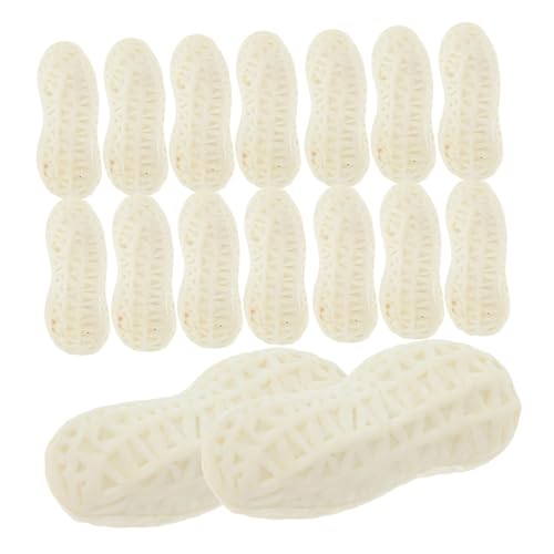 VANZACK 20 Stück Teiliges Mini Radiergummis in Erdnussform Kreative und Sichere Schul Büro radierer für Kleine Langlebige Radiergummis als Partygeschenke und Künstlerbedarf von VANZACK