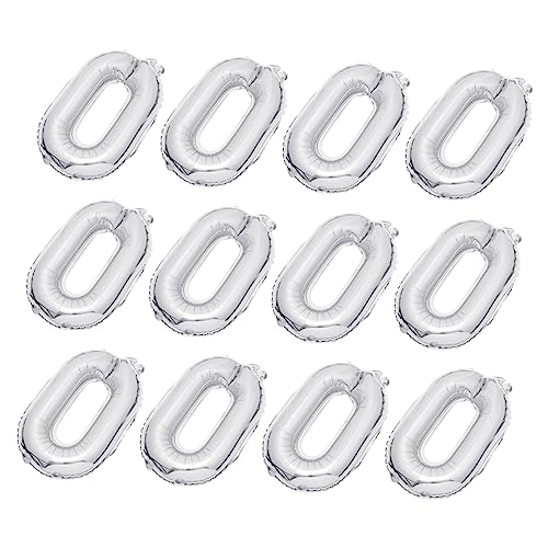 VANZACK 20Stücke Silberne Aluminiumfolie Ballons Kreative Partydeko Für Geburtstagsfeiern Und Besondere Anlässe Hochwertige Langlebige Luftballons VANZACK 20Stücke Silberne Aluminiumfolie Ballons Kreative Partydeko Für Geburtstagsfeiern Und Besondere Anlässe Hochwertige Langlebige Luftballons von VANZACK