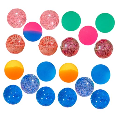 VANZACK 25 Stück Bunte Hüpfbälle Elastische Sprungbälle für Partygeschenke Lernbelohnungen und Outdoor für Mädchen und Jungen Gummibälle VANZACK 25 Stück Bunte Hüpfbälle Elastische Sprungbälle für Partygeschenke Lernbelohnungen und Outdoor für Mädchen und Jungen Gummibälle von VANZACK