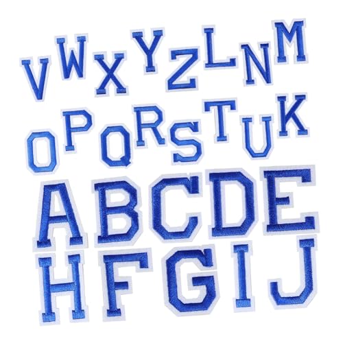 VANZACK 26Stücke Buchstabenaufnäher Aufbügeln Alphabet Stickpatches für Kleidung Taschen Hüte Jeans Dekorative Flicken für DIY Reparaturen VANZACK 26Stücke Buchstabenaufnäher Aufbügeln Alphabet Stickpatches für Kleidung Taschen Hüte Jeans Dekorative Flicken für DIY Reparaturen von VANZACK