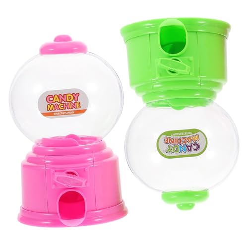 VANZACK 2Stücke Mini Süßigkeitenspender Aus Transparente Gummimaschine Kaugummiautomaten Für Kindergeburtstag Hochzeiten Und Partys VANZACK 2Stücke Mini Süßigkeitenspender Aus Transparente Gummimaschine Kaugummiautomaten Für Kindergeburtstag Hochzeiten Und Partys von VANZACK