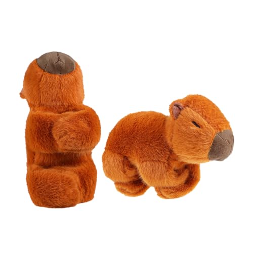 VANZACK 2Stücke Niedliche Capybara Plüsch Slap Armbänder Weiche Tier Spielzeuge Für Capybara Und Kuscheltiere Für Zuhause Und Unterwegs VANZACK 2Stücke Niedliche Capybara Plüsch Slap Armbänder Weiche Tier Spielzeuge Für Capybara Und Kuscheltiere Für Zuhause Und Unterwegs von VANZACK