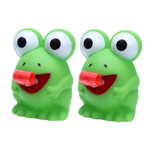 VANZACK 2Stücke Quetschspielzeug Frosch Lustige Tier Squeeze Spielzeuge Für Stressabbau Und Kreativgeschenke Für Partys von VANZACK