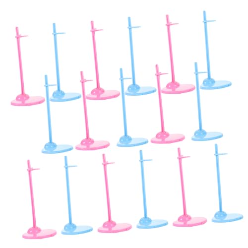 VANZACK 30Stücke Puppenhalterung Aus Kunststoff Für Puppenständer Und Blaue Clips Zur Unterstützung Von Puppen Verschiedenen Posen Ankleiden Von Puppen VANZACK 30Stücke Puppenhalterung Aus Kunststoff Für Puppenständer Und Blaue Clips Zur Unterstützung Von Puppen Verschiedenen Posen Ankleiden Von Puppen von VANZACK