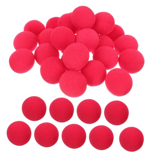 VANZACK 30Stücke Rote Clown Nase Aus Karnevalszubehör Für Party Clown Nase Cosplay Requisite Lustige Clownnase Für Fasching Und Verkleidungen VANZACK 30Stücke Rote Clown Nase Aus Karnevalszubehör Für Party Clown Nase Cosplay Requisite Lustige Clownnase Für Fasching Und Verkleidungen von VANZACK