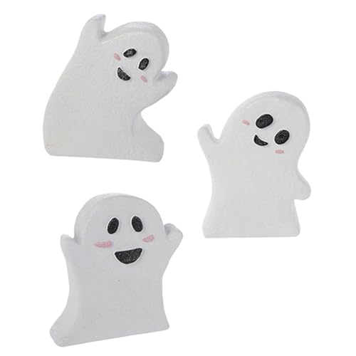 VANZACK 3Stücke Halloween Holzschild Dekoration Für Tischaufsätze Langlebig Und Für Home Office Und Klassenzimmer Halloween Raumdekoration von VANZACK