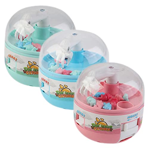 VANZACK 3Stücke Mini Dinosaurier Fangmaschine Für Claw Machine Und Dinosaurierpartys Und Geschenkanlässe von VANZACK