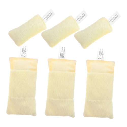 VANZACK 3sätze Mini-puppenbettwäsche Mit Schlafsack Und Kissen Set Für Puppenhaus-Schlafzimmer-Dekoration Kompaktes Puppenzubehör Aus Baumwoll Und Plüschstoff Tragbar Für von VANZACK