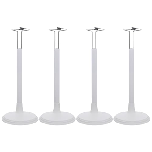 VANZACK 4 StüCk PuppenstäNder: Tragbarer DisplaystäNder FüR Puppen Und Spielzeug Weiß FüR PuppenhöHe 20-28 Cm Platzsparendes Design VANZACK 4 StüCk PuppenstäNder: Tragbarer DisplaystäNder FüR Puppen Und Spielzeug Weiß FüR PuppenhöHe 20-28 Cm Platzsparendes Design von VANZACK