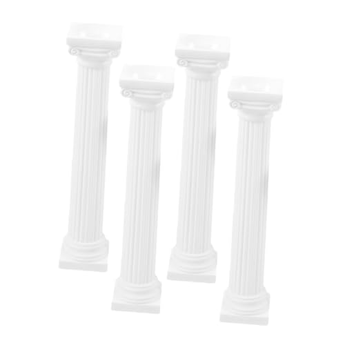 VANZACK 4 Stück Mini Römische Säulen Set Weiße DIY Säulen Dekoration für Hochzeiten Fotografie und Zuhause Accessoires für Elegante Raumgestaltung VANZACK 4 Stück Mini Römische Säulen Set Weiße DIY Säulen Dekoration für Hochzeiten Fotografie und Zuhause Accessoires für Elegante Raumgestaltung von VANZACK