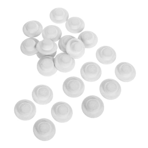 VANZACK 40 Stück Handgefertigte Hüte Zylinder Winzige Formelle Hüte Kleine Puppenhüte Spielpuppenhüte Babypuppenzubehör Kleine Puppenhüte Miniatur Puppenkopfbedeckungen von VANZACK