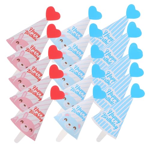VANZACK 45 Stück Cupcake-picker Zum Geburtstag: Mini-kuchenaufsätze Mit „happy Birthday“-hut Für Babypartys, Festivals, Feiern, Party-dekorationen VANZACK 45 Stück Cupcake-picker Zum Geburtstag: Mini-kuchenaufsätze Mit „happy Birthday“-hut Für Babypartys, Festivals, Feiern, Party-dekorationen von VANZACK