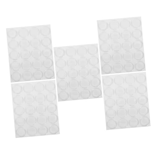 VANZACK 5 Blatt Gemstone Rund Resin Patch Sticker mit Selbstklebend für Diy Schmuck und Bastelbedarf Vielseitig Einsetzbar für Dekorationen von VANZACK