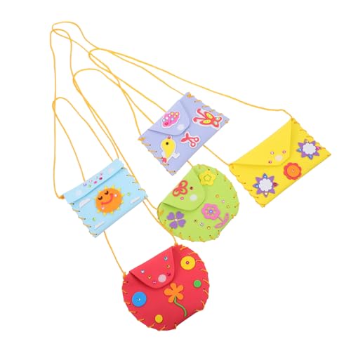 VANZACK 5 Sätze DIY Handtaschen Teilig Handgefertigte Münzbörsen Materialien Langlebiges EVA Material Einfaches Nähen für Kreatives für Anfänger VANZACK 5 Sätze DIY Handtaschen Teilig Handgefertigte Münzbörsen Materialien Langlebiges EVA Material Einfaches Nähen für Kreatives für Anfänger von VANZACK