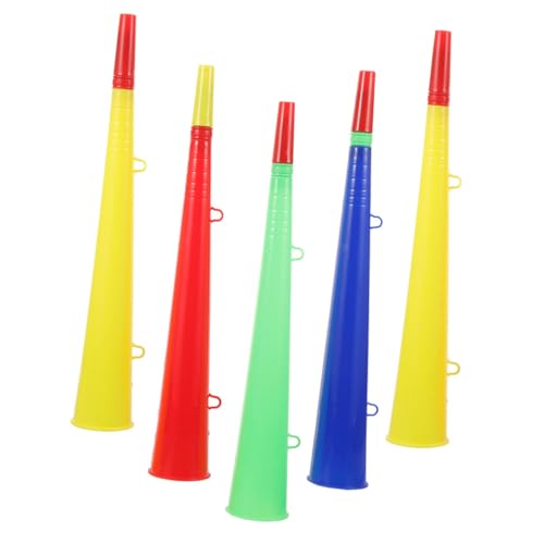 VANZACK 5 Stück Teiliges Plastikhörner und Jubeltröten für Sportevents Graduierungen und Partys Gemischten Farben für Fans und Zuschauer VANZACK 5 Stück Teiliges Plastikhörner und Jubeltröten für Sportevents Graduierungen und Partys Gemischten Farben für Fans und Zuschauer von VANZACK
