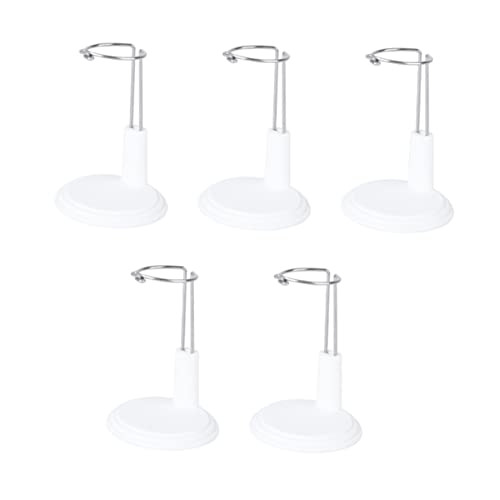 VANZACK 5 Stück Teiliges Puppenständer aus Robustem und PVC Verstellbare Höhe für Große Puppen Aufbewahrungs und Displaygestell für Sammler und Kinderzimmer VANZACK 5 Stück Teiliges Puppenständer aus Robustem und PVC Verstellbare Höhe für Große Puppen Aufbewahrungs und Displaygestell für Sammler und Kinderzimmer von VANZACK
