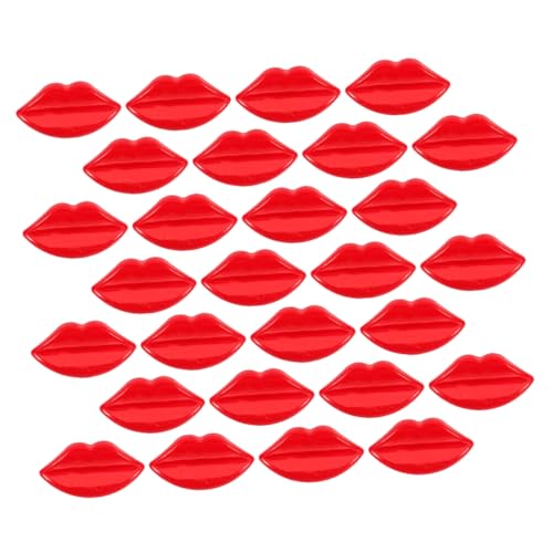 VANZACK 50Stücke DIY Puppenzubehör Große Lippen Knöpfe für Puppenherstellung Bunte Mundteile und Lippendekorationen für Kreative Bastelprojekte und Kleidungsaccessoires VANZACK 50Stücke DIY Puppenzubehör Große Lippen Knöpfe für Puppenherstellung Bunte Mundteile und Lippendekorationen für Kreative Bastelprojekte und Kleidungsaccessoires von VANZACK