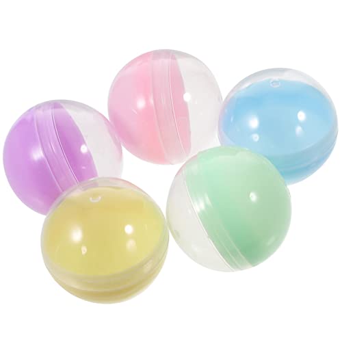 VANZACK 50Stücke Füllbare Runde Kapseln Halbtransparente Bastel Bälle Für Automaten Multifunktionale Kapseln Pastellfarben Für DIY Und Überraschungen VANZACK 50Stücke Füllbare Runde Kapseln Halbtransparente Bastel Bälle Für Automaten Multifunktionale Kapseln Pastellfarben Für DIY Und Überraschungen von VANZACK