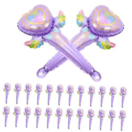 VANZACK 50Stücke Handheld Folienballons Feenstab Luftballons Für Geburtstagsfeiern Dekorative Party Requisiten Für Kinderpartys Feierdekorationen VANZACK 50Stücke Handheld Folienballons Feenstab Luftballons Für Geburtstagsfeiern Dekorative Party Requisiten Für Kinderpartys Feierdekorationen von VANZACK