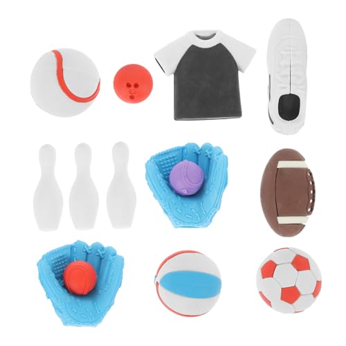 VANZACK 50Stücke Kreative Fußball Und Basketball Radiergummis Cartoon Radiergummis Für Schreibwaren Für Schule Und Bastelprojekte Gemischte Designs VANZACK 50Stücke Kreative Fußball Und Basketball Radiergummis Cartoon Radiergummis Für Schreibwaren Für Schule Und Bastelprojekte Gemischte Designs von VANZACK