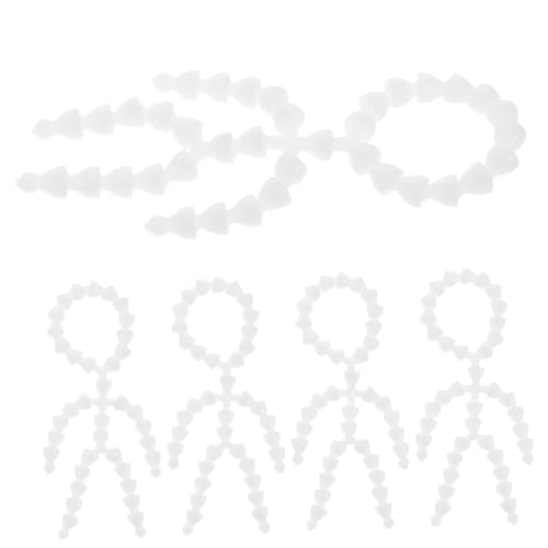 VANZACK 5Stücke Bewegliche Puppengelenke Leerer Puppenkörper Flexible Kugelpfannengelenke Für Puppenherstellung Actionfiguren Und Kreative Projekte Weißes Kunststoffmaterial VANZACK 5Stücke Bewegliche Puppengelenke Leerer Puppenkörper Flexible Kugelpfannengelenke Für Puppenherstellung Actionfiguren Und Kreative Projekte Weißes Kunststoffmaterial von VANZACK