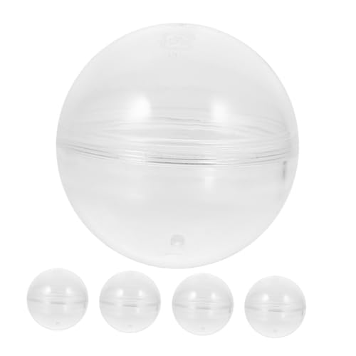 VANZACK 5Stücke Transparente Befüllbare Kapseln Für Gastgeschenke Runde Aufbewahrungsbehälter Für Kaugummiautomaten Hohe Spielzeugkugeln Zum Befüllen Und Dekorieren VANZACK 5Stücke Transparente Befüllbare Kapseln Für Gastgeschenke Runde Aufbewahrungsbehälter Für Kaugummiautomaten Hohe Spielzeugkugeln Zum Befüllen Und Dekorieren von VANZACK
