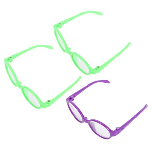 VANZACK 6 Stck. Teiliges Puppenbrillen Miniatur Brillen für Puppenkostüme Zubehör Zufällige Farben Leichte Puppen Anziehbrillen Geschenkidee für DIY Zufällige Farbe VANZACK 6 Stck. Teiliges Puppenbrillen Miniatur Brillen für Puppenkostüme Zubehör Zufällige Farben Leichte Puppen Anziehbrillen Geschenkidee für DIY Zufällige Farbe von VANZACK