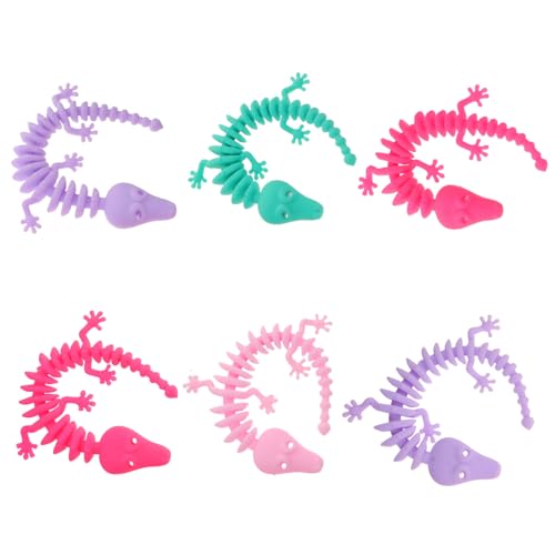 VANZACK 6 Stück Teiliges TPR Fidget Toy Dinosaurier Fischgräte DIY Stretchy Strings Stressabbau für Erwachsene und Flexibles Sensorikspielzeug Mitgebsel für Kindergeburtstag und Party VANZACK 6 Stück Teiliges TPR Fidget Toy Dinosaurier Fischgräte DIY Stretchy Strings Stressabbau für Erwachsene und Flexibles Sensorikspielzeug Mitgebsel für Kindergeburtstag und Party von VANZACK