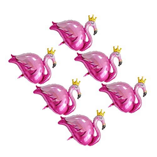 VANZACK 6Stücke Flamingo Aluminiumfolie Ballons Hawaiianische Party Ballon Dekoration Für Feiern Geburtstage Und Themenpartys Ornamente Für Unvergessliche Anlässe VANZACK 6Stücke Flamingo Aluminiumfolie Ballons Hawaiianische Party Ballon Dekoration Für Feiern Geburtstage Und Themenpartys Ornamente Für Unvergessliche Anlässe von VANZACK