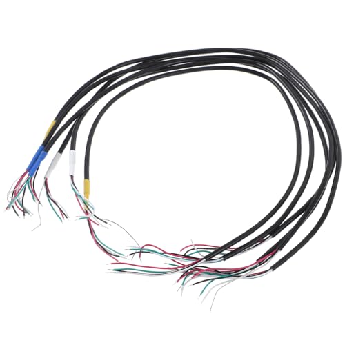 VANZACK 6Stücke Gitarrendraht Abgeschirmter Leiter Kabelsatz für Gitarrenschaltungen Flexibles Gitarrenzubehör Verbesserung der Klangqualität für Gitarren von VANZACK
