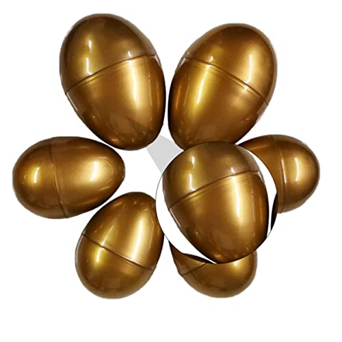 VANZACK 6Stücke Goldene Eierschalen Kreatives Eierpaket Für Ostern Geschenkidee Für Befüllen Und Verstecken Von Süßigkeiten VANZACK 6Stücke Goldene Eierschalen Kreatives Eierpaket Für Ostern Geschenkidee Für Befüllen Und Verstecken Von Süßigkeiten von VANZACK