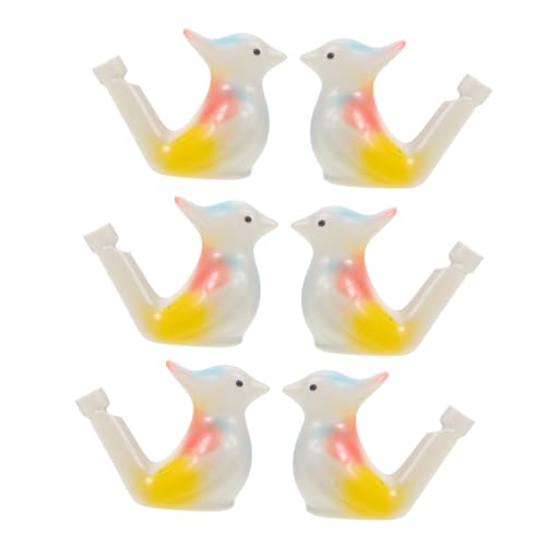 VANZACK 6Stücke Keramische Vogelpfeifen Teiliges für Kindergeburtstage Partygeschenke und Outdoor Spaß Lustige Wasservogelpfeifen mit Lebendigen Farben und Einfachem Design VANZACK 6Stücke Keramische Vogelpfeifen Teiliges für Kindergeburtstage Partygeschenke und Outdoor Spaß Lustige Wasservogelpfeifen mit Lebendigen Farben und Einfachem Design von VANZACK