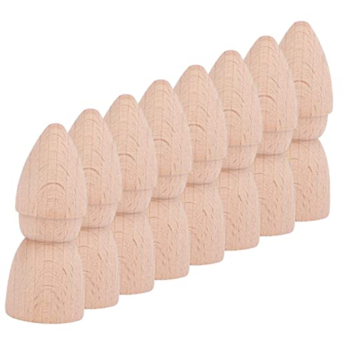 VANZACK 8 Stück Teiliges Unbemalte Holzpuppen zum Bemalen Naturbelassene DIY Holzfiguren für Kreative Bastelmaterialien Fantasie und Handwerklichen Fähigkeiten VANZACK 8 Stück Teiliges Unbemalte Holzpuppen zum Bemalen Naturbelassene DIY Holzfiguren für Kreative Bastelmaterialien Fantasie und Handwerklichen Fähigkeiten von VANZACK