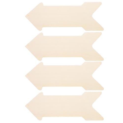 VANZACK 8 Stück Unfertige -holzscheiben, Leere Pfeilausschnitte aus Holz für Heimwerkerarbeiten, Malbedarf für Kinder, Heimdekoration, 15,74 X 5,90 Zoll, Beige VANZACK 8 Stück Unfertige -holzscheiben, Leere Pfeilausschnitte aus Holz für Heimwerkerarbeiten, Malbedarf für Kinder, Heimdekoration, 15,74 X 5,90 Zoll, Beige von VANZACK