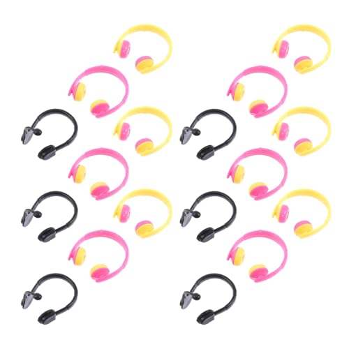VANZACK 80stücke Teiliges Mini Puppen Headset Und Sonnenbrillen Zubehör Bunte Kopfhörer Und Brillen Für Puppen Deko-Accessoire Für Kreative Fotos Und Rollenspiele VANZACK 80stücke Teiliges Mini Puppen Headset Und Sonnenbrillen Zubehör Bunte Kopfhörer Und Brillen Für Puppen Deko-Accessoire Für Kreative Fotos Und Rollenspiele von VANZACK