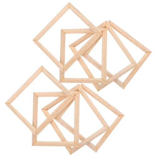 VANZACK 9 Stück Miniatur-bilderrahmen Aus Holz Für Puppenhäuser Im Maßstab 1:12, DIY-zubehör, Puppenhaus-möbel, Dekoration, Holz-minirahmen Für Heimwerkerarbeiten VANZACK 9 Stück Miniatur-bilderrahmen Aus Holz Für Puppenhäuser Im Maßstab 1:12, DIY-zubehör, Puppenhaus-möbel, Dekoration, Holz-minirahmen Für Heimwerkerarbeiten von VANZACK
