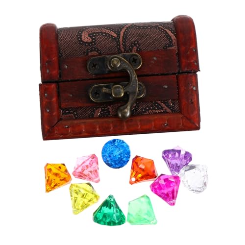 VANZACK Acryl Edelsteine Bunte Schmuck schatzkiste DIY Gems Zubehör für Basteln und Dekoration Große Perlen Vielseitiges von VANZACK