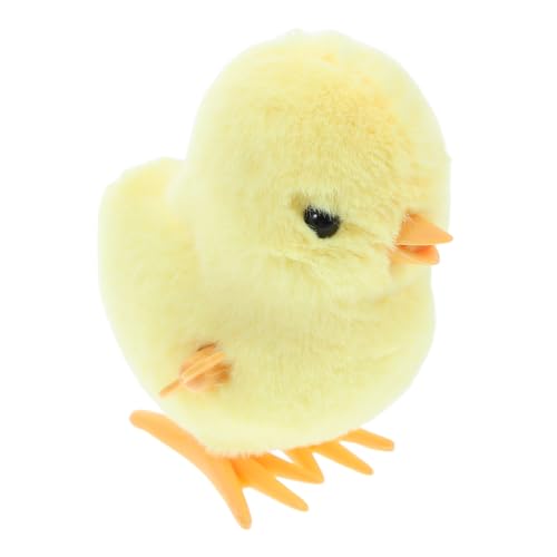 VANZACK Aufziehspielzeug Plüschtier Huhn Niedliches Springendes Ostergeschenk Für Aufzieh Für Ostern Mitgebsel Für Kindergeburtstag Und Partys Süßes Osterhasen von VANZACK