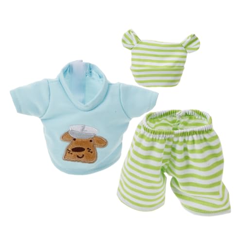 VANZACK Babypuppen Kleidung Set Puppenhaus Zubehör Für Neugeborene Pyjamas Für Reborn Puppen Plüschpuppenkleidung VANZACK Babypuppen Kleidung Set Puppenhaus Zubehör Für Neugeborene Pyjamas Für Reborn Puppen Plüschpuppenkleidung von VANZACK