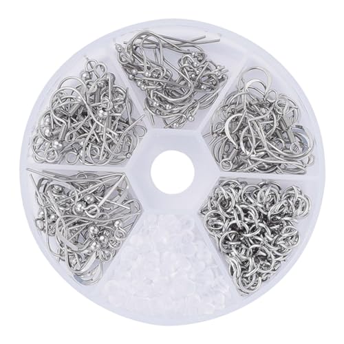 VANZACK DIY Ohrringe Ohrhaken mit Ringen Teiliges für Kreatives Schmuckdesign Langlebig Rostfrei Ohrringe VANZACK DIY Ohrringe Ohrhaken mit Ringen Teiliges für Kreatives Schmuckdesign Langlebig Rostfrei Ohrringe von VANZACK