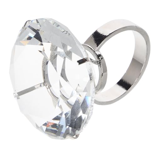 VANZACK Glitzernder Glasring Dekoration Für Hochzeiten Verlobungen Und Partys Großer Transparenter Ring Als Requisite Für Unvergessliche Jubiläen VANZACK Glitzernder Glasring Dekoration Für Hochzeiten Verlobungen Und Partys Großer Transparenter Ring Als Requisite Für Unvergessliche Jubiläen von VANZACK