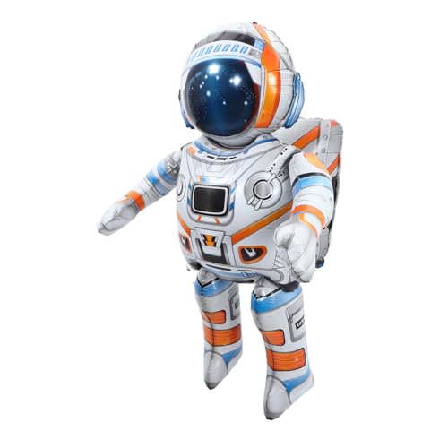 VANZACK Großer Astronauten Ballon für Geburtstagsfeiern und Weltraum Mottopartys Aufblasbar für Fotos und Besondere Anlässe und Familien VANZACK Großer Astronauten Ballon für Geburtstagsfeiern und Weltraum Mottopartys Aufblasbar für Fotos und Besondere Anlässe und Familien von VANZACK