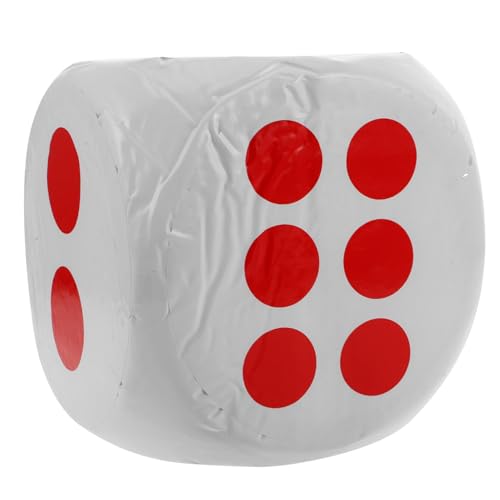 VANZACK Großer Weißer Schaumstoffwürfel mit Zahlenpunkten Leichtes Bildungs und Partyspielzeug Geräuscharm Vielseitig für Spiele Unterricht und Feierlichkeiten Geeignet VANZACK Großer Weißer Schaumstoffwürfel mit Zahlenpunkten Leichtes Bildungs und Partyspielzeug Geräuscharm Vielseitig für Spiele Unterricht und Feierlichkeiten Geeignet von VANZACK