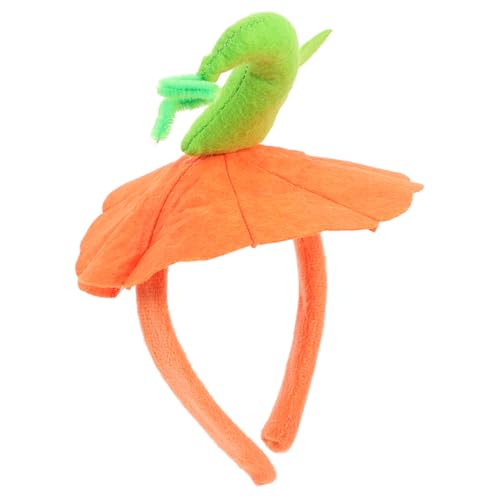 VANZACK Halloween Cosplay Stirnband mit Dehnbarem Attraktivem Kürbisdesign für Frauen Komfortables Haarband als Festliches Accessoire und Foto Requisite für Kostüm und Partyevents von VANZACK