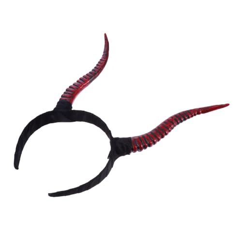 VANZACK Halloween Kreatives Stirnband mit Antilopenhörnern Gothic Haarschmuck für Party Cosplay und Maskerade Einzigartiges Kopfaccessoire für Frauen und Besondere Anlässe von VANZACK
