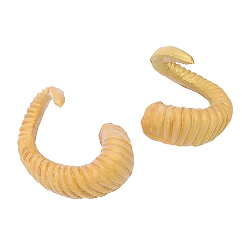VANZACK Halloween Stirnband mit Goldfarbenen Schafhornen Dekoratives Haar Accessoire für Angenehme für Kostüm und Karnevalspartys Leicht und Kreativ Gestaltet von VANZACK